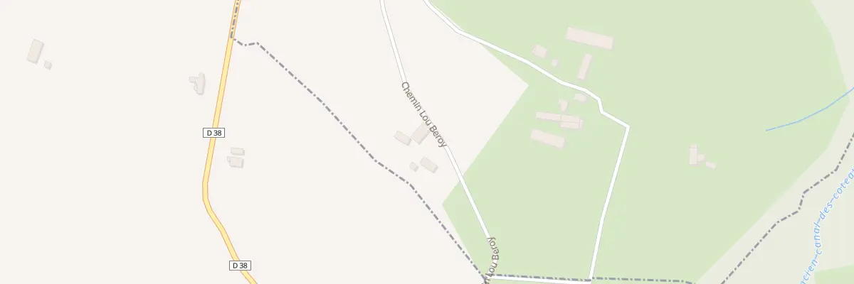 Plan du 22 Che Lou Beroy Cami à Ousse
