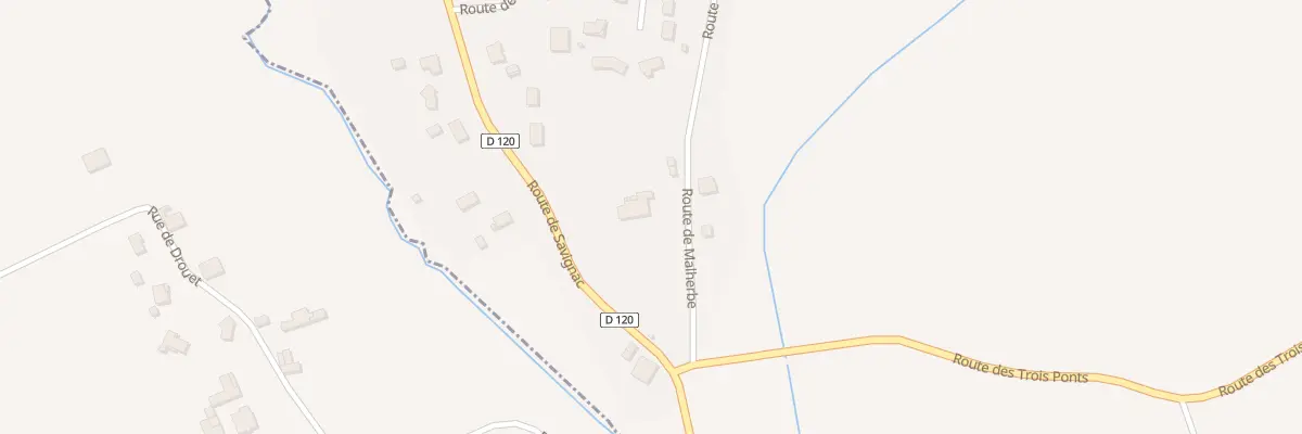 Plan du 87 Malherbe Nord à Saint-Martin-du-Bois
