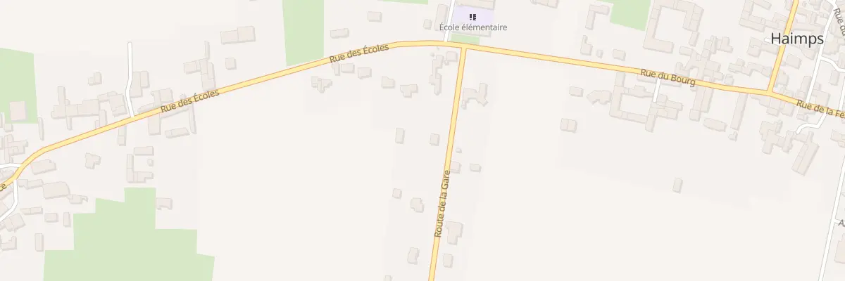 Plan du 6 Rte de la Gare à Haimps