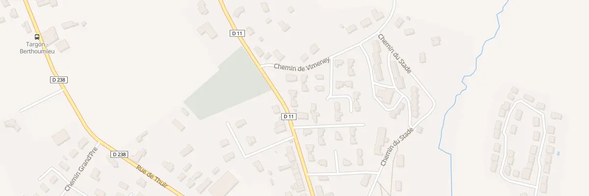 Plan du 6 Res du Petit Bois à Targon