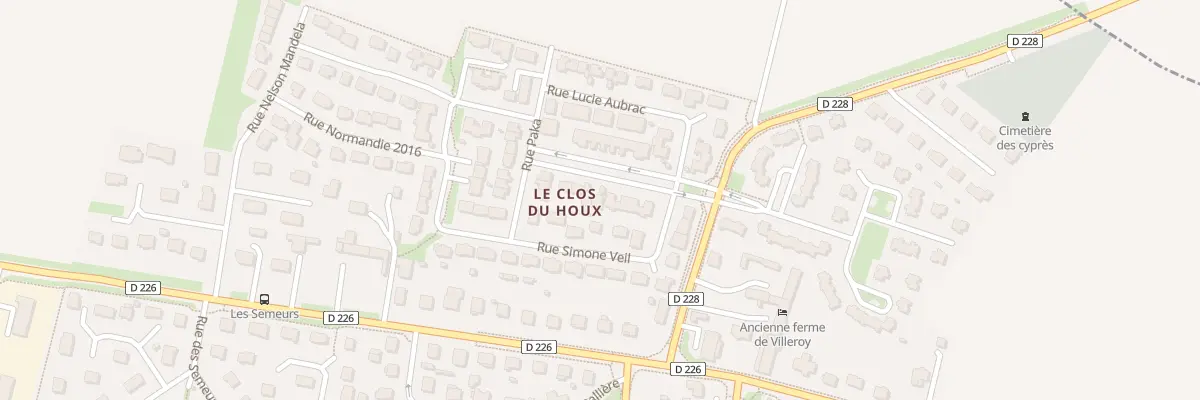 Plan du 5 Rue Françoise Giroud à Cuverville
