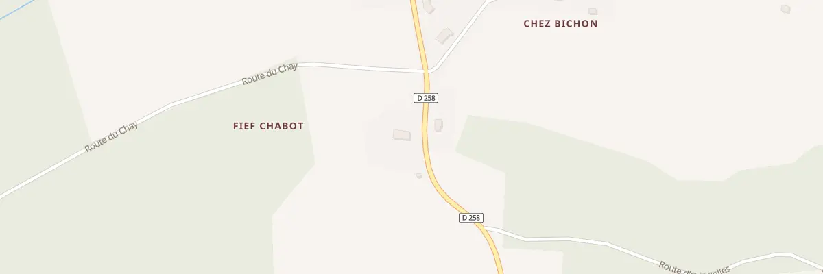 Plan du 5534 Fief Chabot à Montlieu-la-Garde