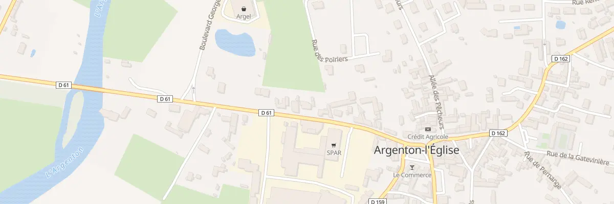 Plan du 140 Rue du Moulin Neuf à Loretz-d’Argenton