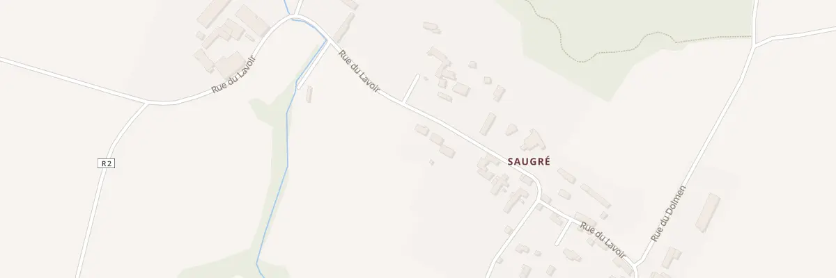 Plan du 2Q Rue du Lavoir à Dénezé-sous-Doué