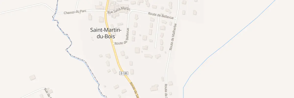 Plan du 110 Imp des Hauts de Bellevue à Saint-Martin-du-Bois