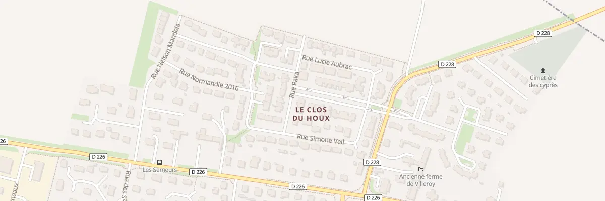 Plan du 8 Rue Paka à Cuverville