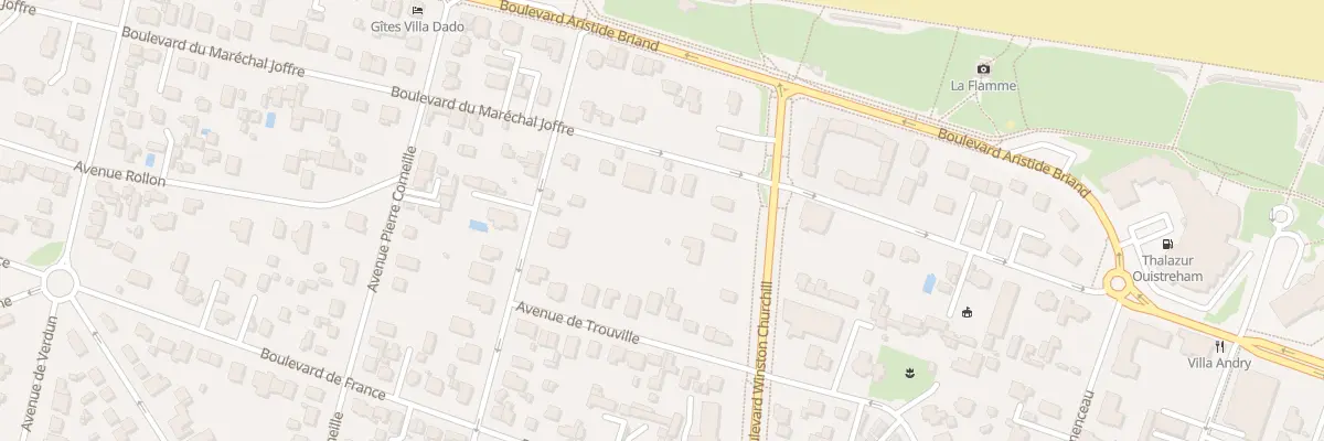 Plan du 5 Bd Maréchal Joffre à Ouistreham