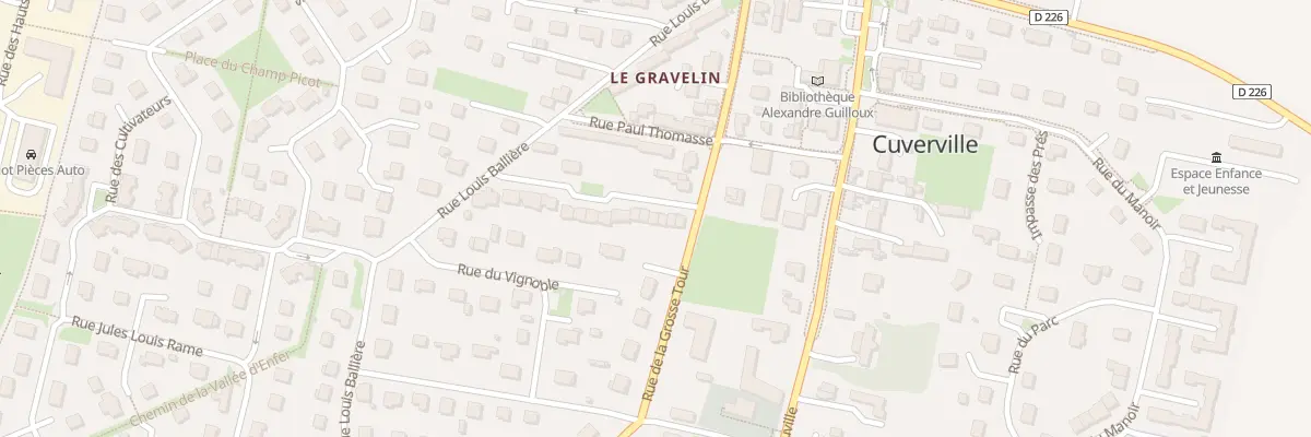 Plan du 7 Imp de l’Aubépine à Cuverville