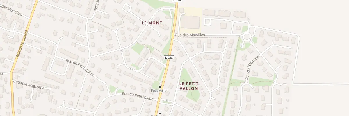 Plan du 2 Rue des Carrelles à Démouville