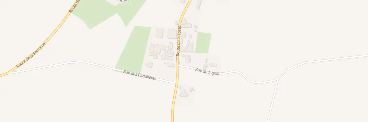 Plan du 1 Rue du Signal à Contré