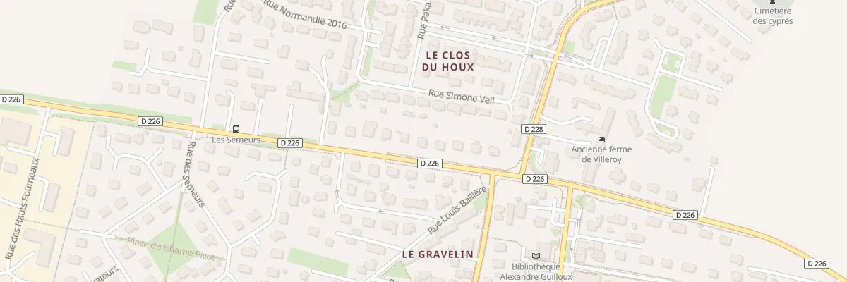 Plan du 10 Rue de Colombelles à Cuverville