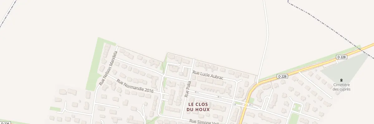 Plan du 19 Rue Paka à Cuverville