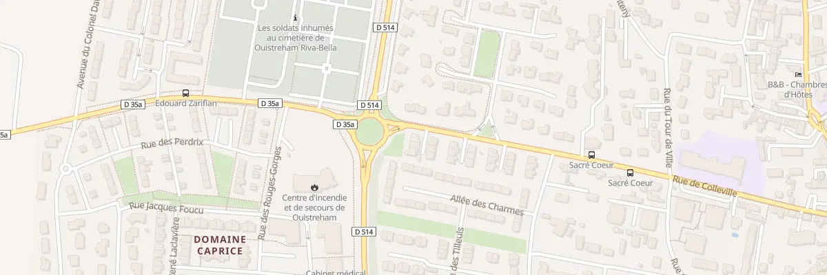 Plan du 81 Rue de Colleville à Ouistreham