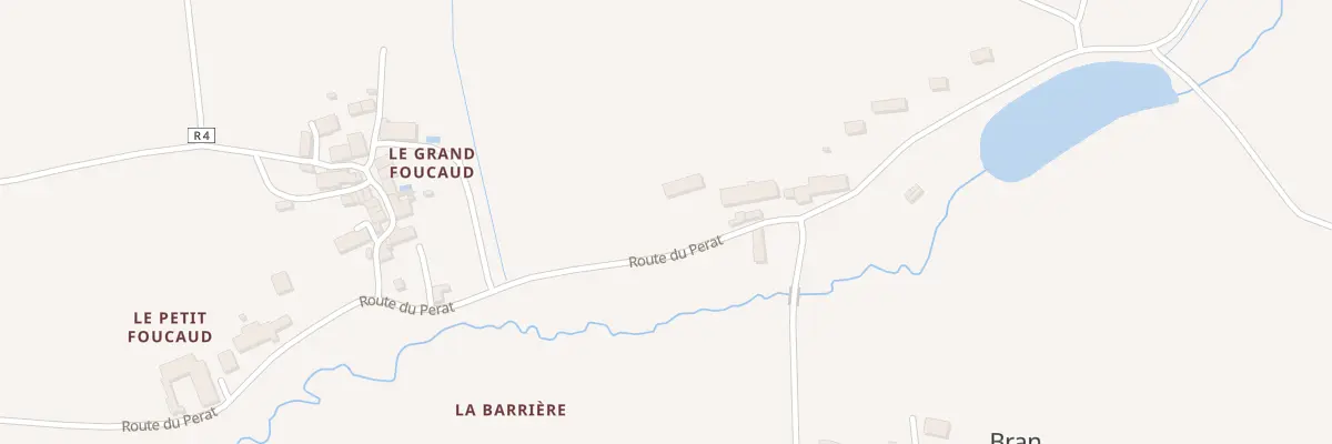 Plan du 5075 Moulin Blanc à Bran