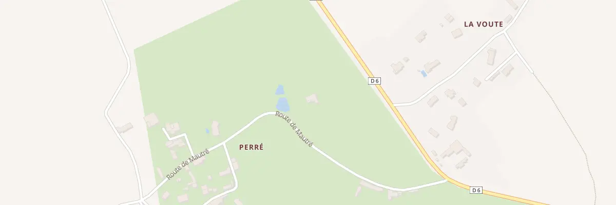 Plan du 2 Rte de Mautre Perre à Saivres