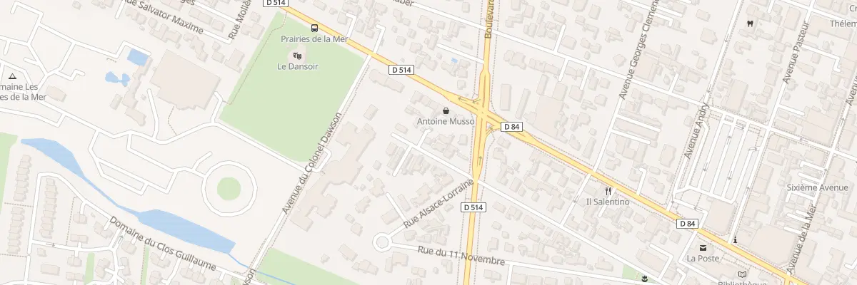Plan du 70 Rue de la Victoire à Ouistreham