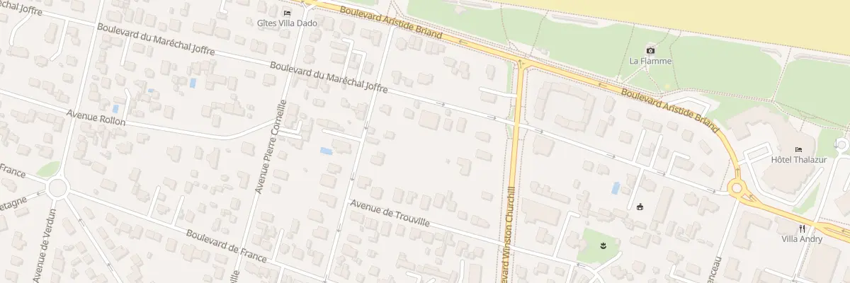 Plan du 7 Bd Maréchal Joffre à Ouistreham