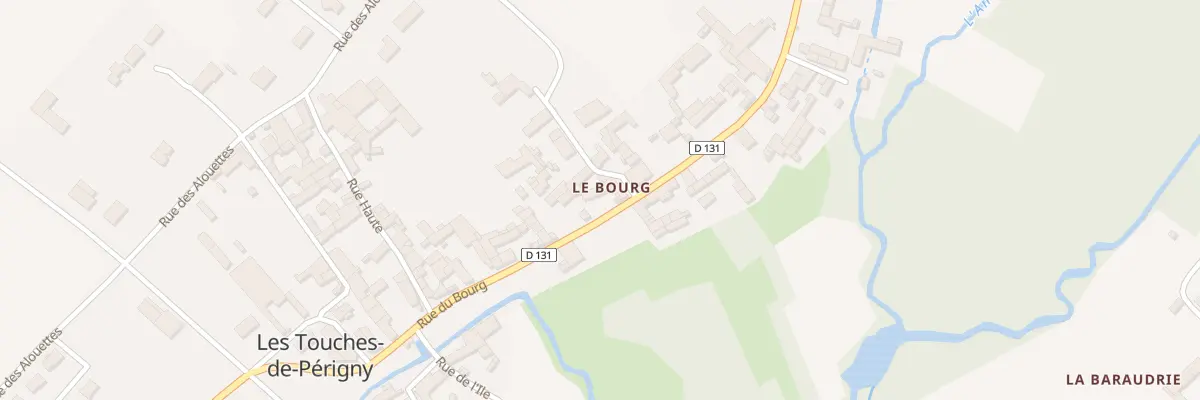 Plan du 15A Rue du Bourg aux Touches-de-Périgny