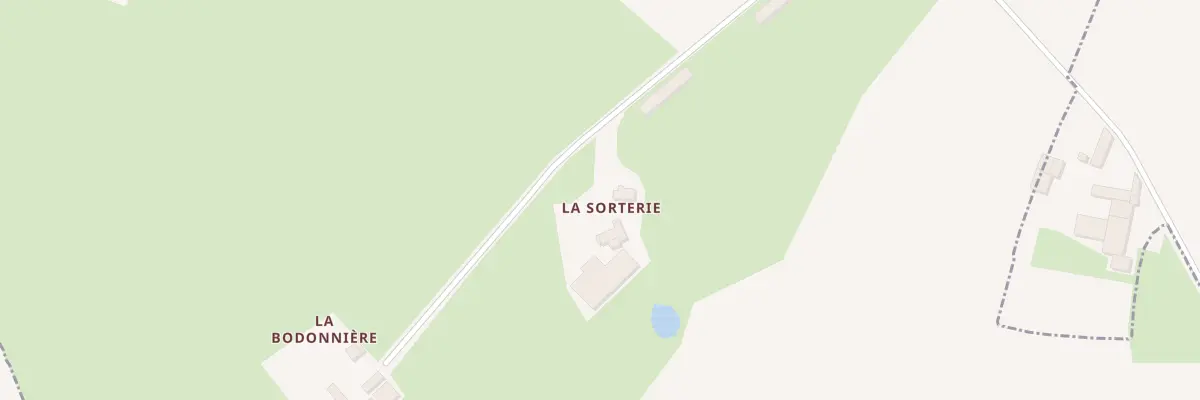 Plan du 5018 La Sorterie à Avessé