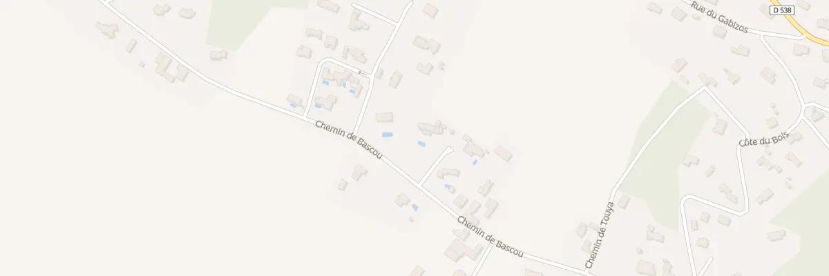 Plan du 7 Che du Bascou à Serres-Morlaàs