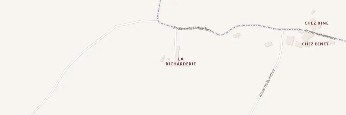 Plan du 27 Rte de la Richarderie à Saint-Eugène