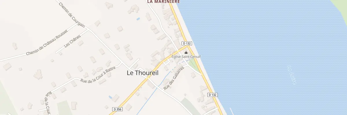 Plan du 3 Rue de l’Eglise Le Thoureil à Gennes-Val-de-Loire