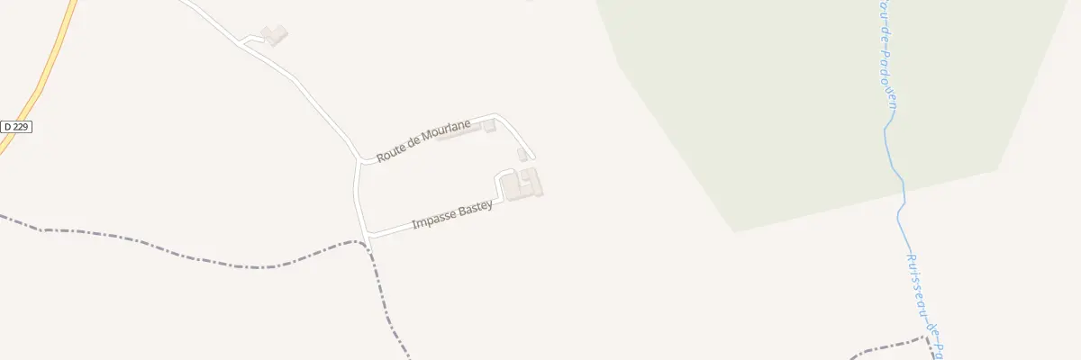 Plan du 5001 Mourlane à Gabarnac