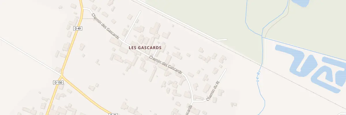 Plan du 26 Che des Gascards à Gensac-la-Pallue
