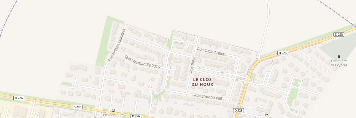 Plan du 1 Rue Nelson Mandela à Cuverville