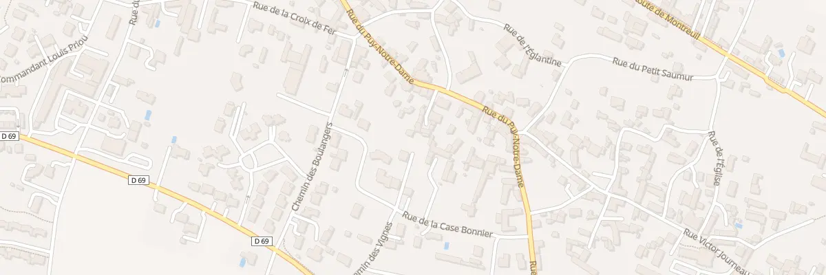 Plan du 30 Rue du puy notre dame à Doué-en-Anjou