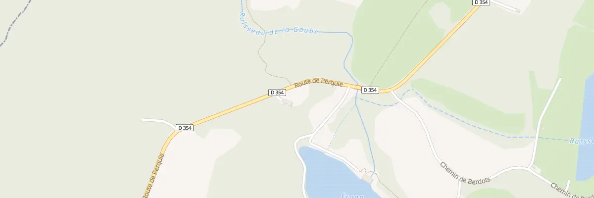 Plan du 877 Rte de Perquie à Arthez-d’Armagnac