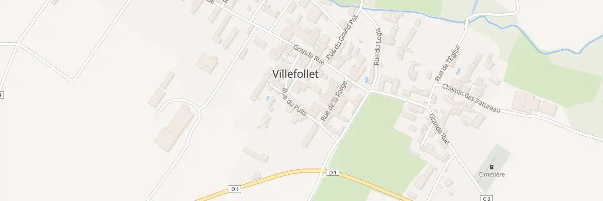 Plan du 5 All Vire-court à Villefollet