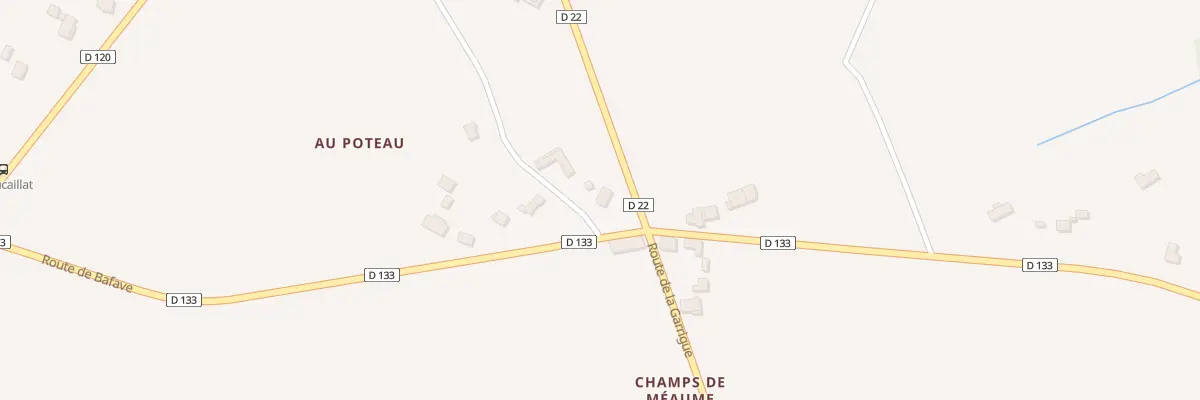 Plan du 237C Le Roudier à Maransin