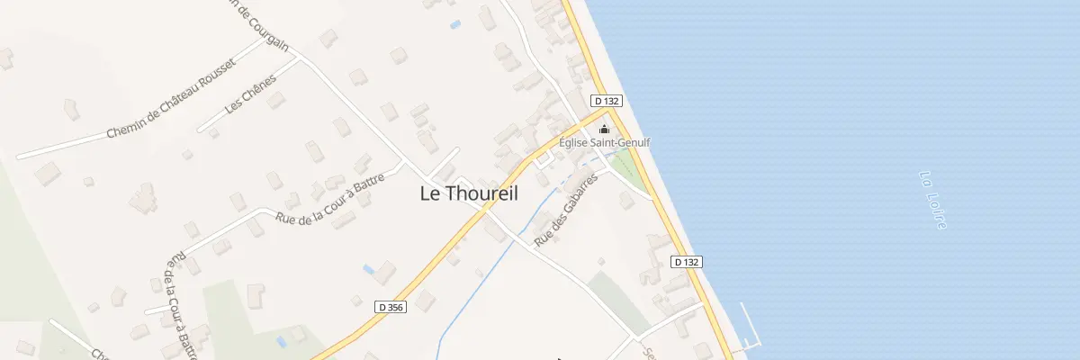 Plan du 5 Rue de l’Eglise Le Thoureil à Gennes-Val-de-Loire
