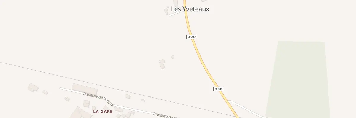 Plan du 1080 Rte de la Liberté aux Yveteaux
