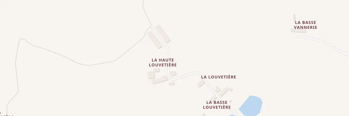 Plan du 6 La Haute Louvetiere à Courcité