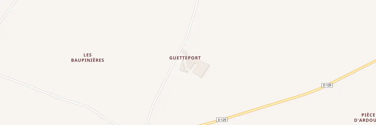 Plan du 3 Guetteport à Saint-Mandé-sur-Brédoire