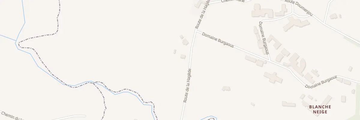Plan du 9 Rte de la Hagède à Saint-Jammes