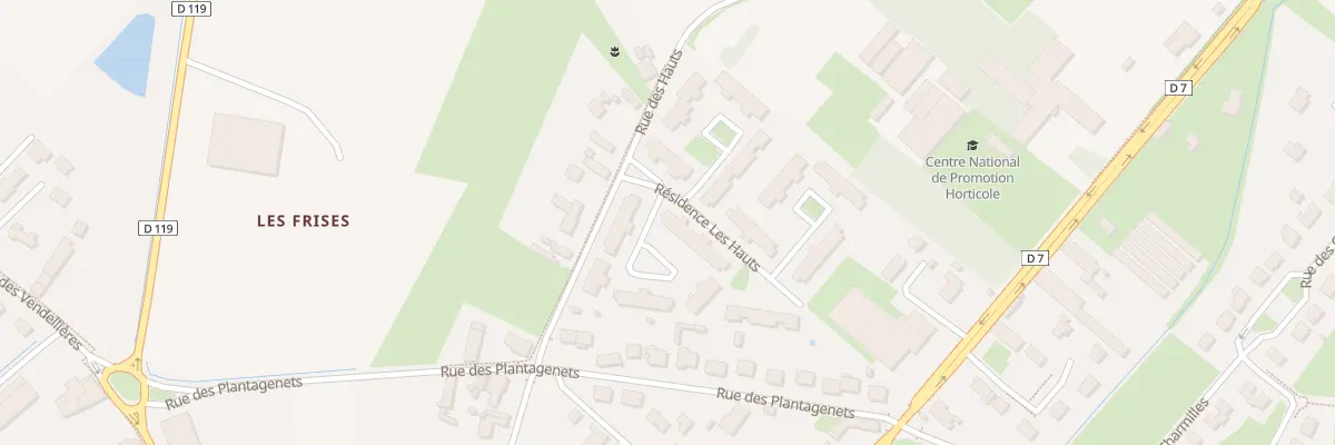 Plan du 5 Res les Hauts à La Ménitré