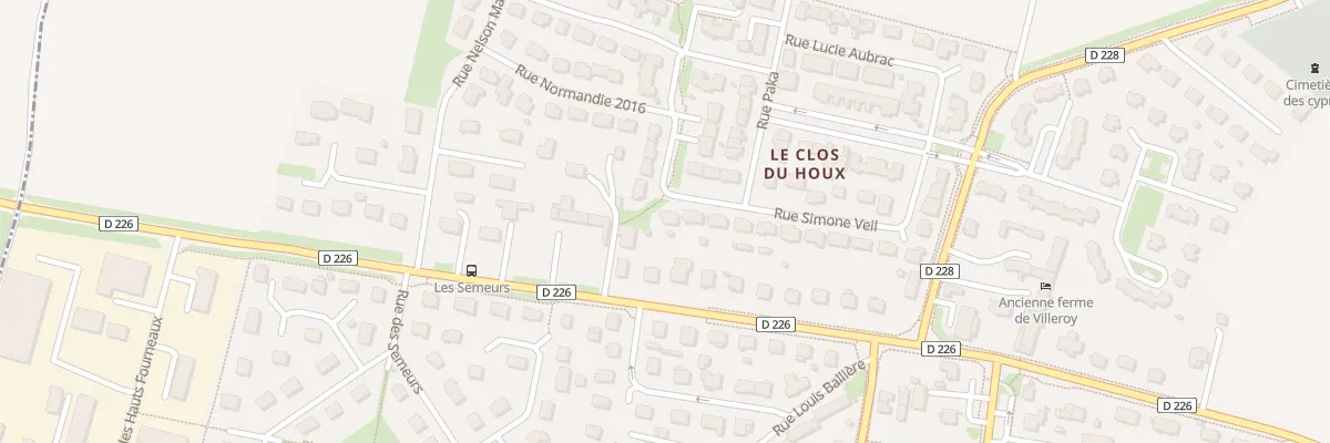 Plan du 29 Rue Simone Veil à Cuverville