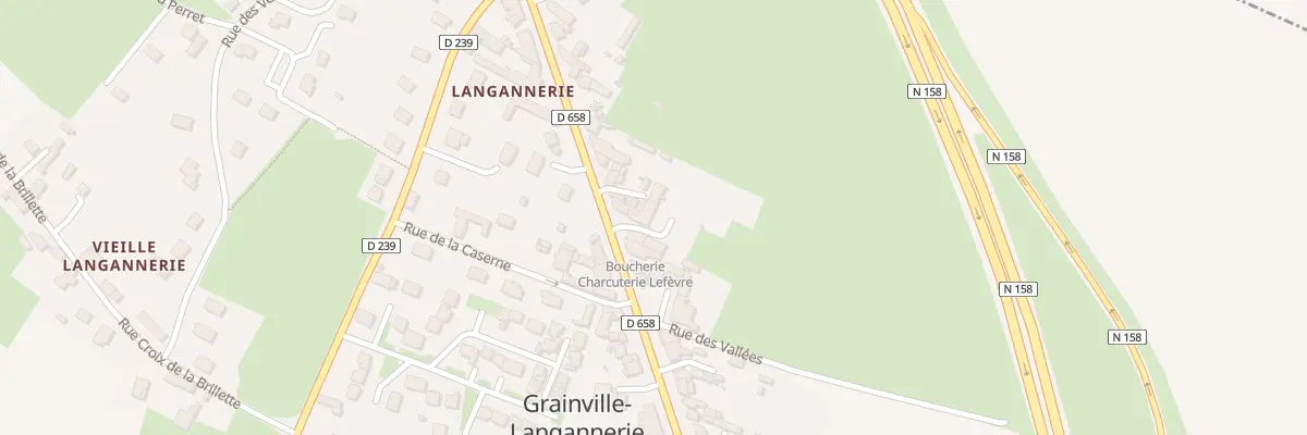 Plan du 38B Rue du Commerce à Grainville-Langannerie