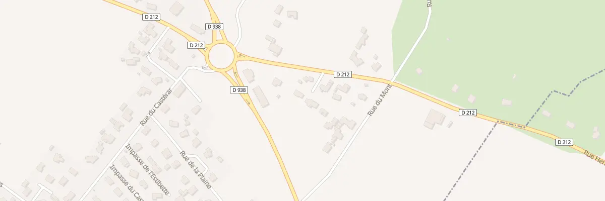 Plan du 4 Lot Lotissement du Montaigu à Bordes