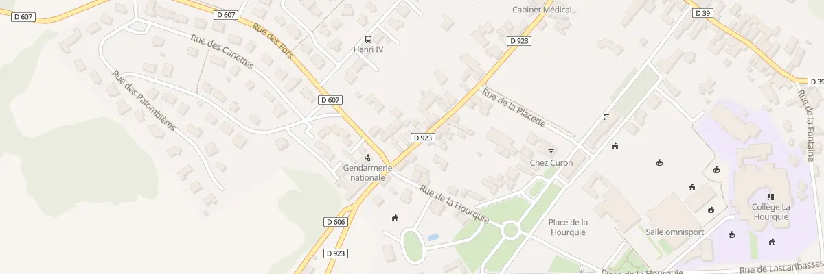Plan du 15 Rue des Cordeliers à Morlaàs