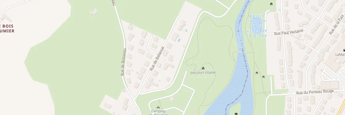 Plan du 11 Rue de Bellevue au Tallud