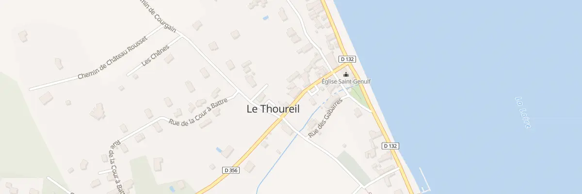 Plan du 10 Rue de l’Eglise Le Thoureil à Gennes-Val-de-Loire