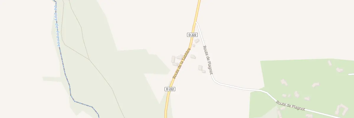 Plan du 5 Rte de la Sabliere à Higuères-Souye