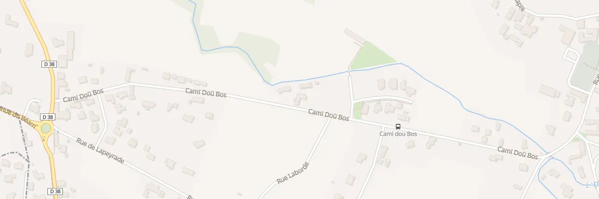 Plan du 17 Vc Cami Dou Bos à Sendets