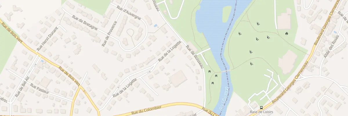 Plan du 1 Rue de la Logette au Tallud