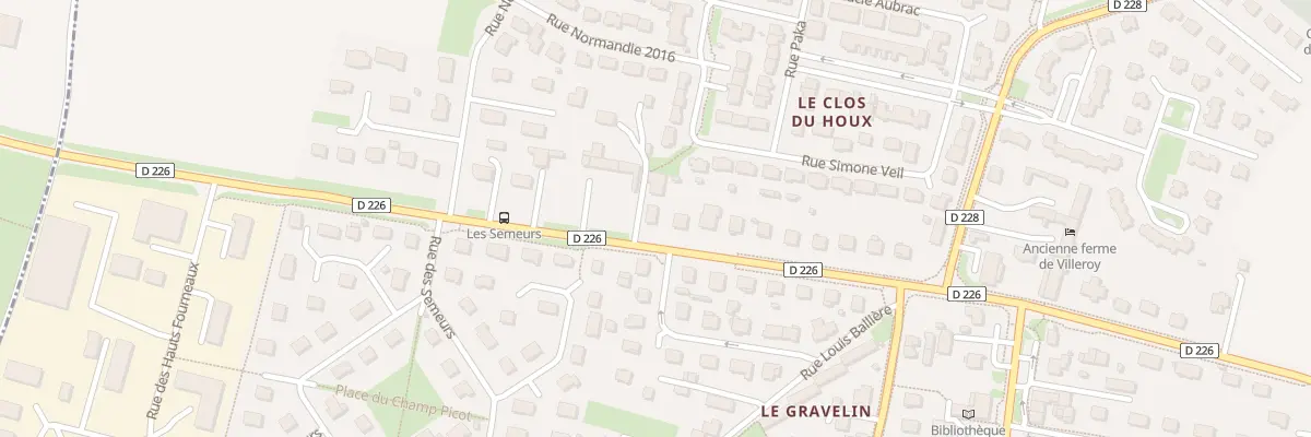 Plan du 20 Rue de Colombelles à Cuverville