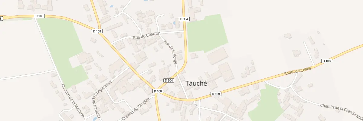 Plan du 2 Rue de la Forge (Tauché) à Aigondigné